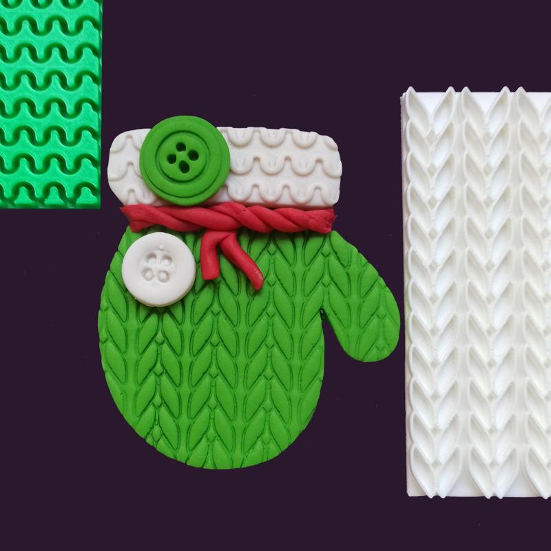 Christmas cutter. glove with accessories.