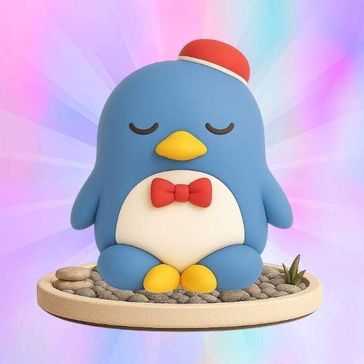 hello kitty candy meditation tuxedo sam