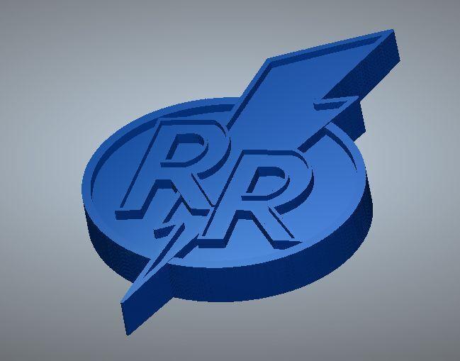 Chip and Dale Rescue Rangers logo Badge pin