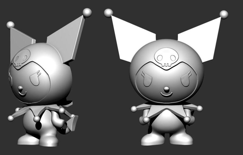 soporte de celular kuromi