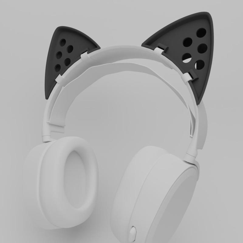 Cyberpunk Headphones Cat Ears