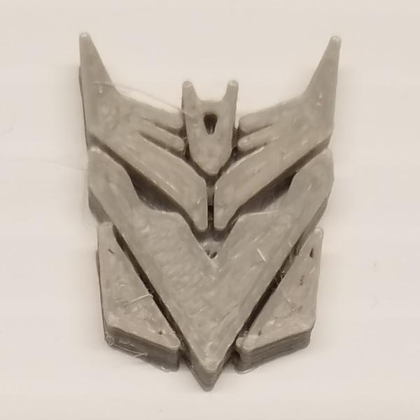 Decepticon Justice Division (DJD) Symbol Pin