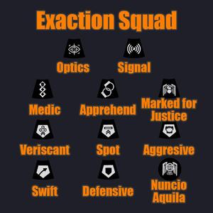 Exaction Squad Tokens - Kill Team 2024