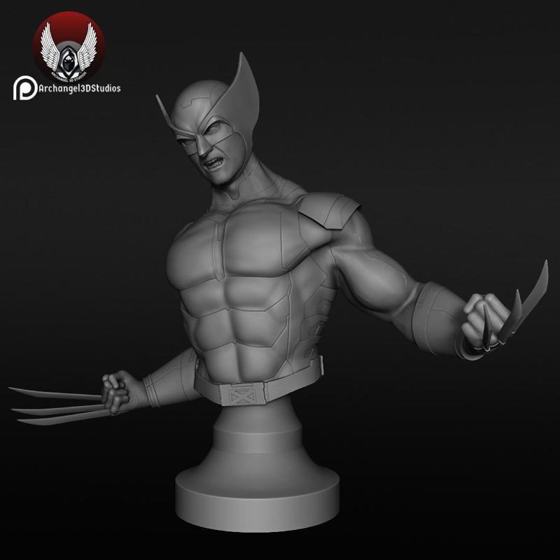 Wolverine Bust