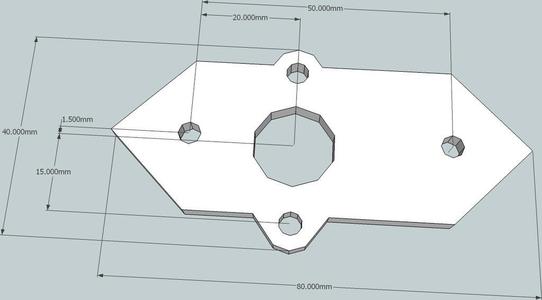 OpenX Carriage + Wade's mounting plate