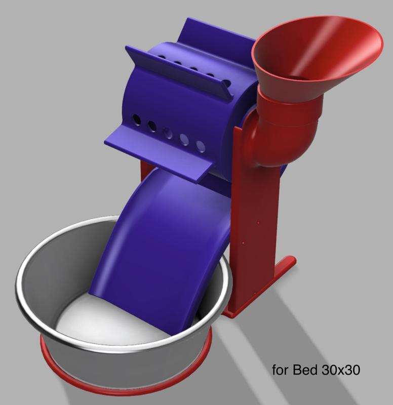 Cat food distributor - Distributeur de croquettes pour chat