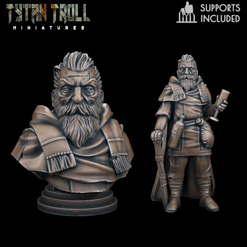 Davian Martikov Mini Bust [Pre-Supported]