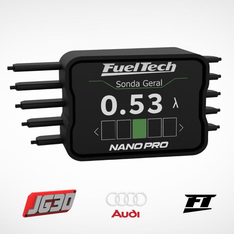 Center Vent Grille Mount for WB-O2 Nano V2 / Nano PRO — Audi A4/S4 B8 B8.5 2008–2016