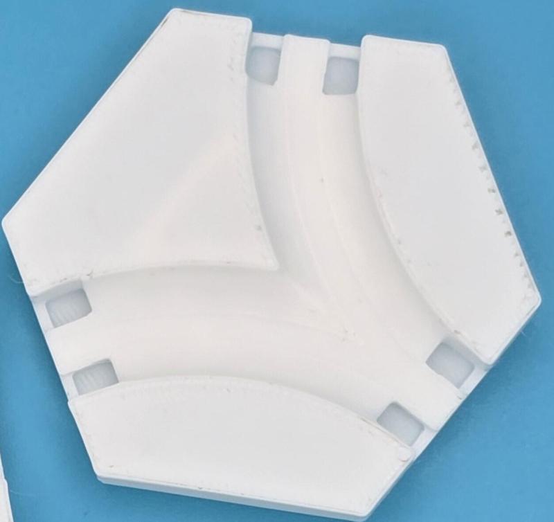 Gravitrax curved stones 2 x cutting adapter base plate tribble columns 18cm connector tower, column, extension, height stone, balcony