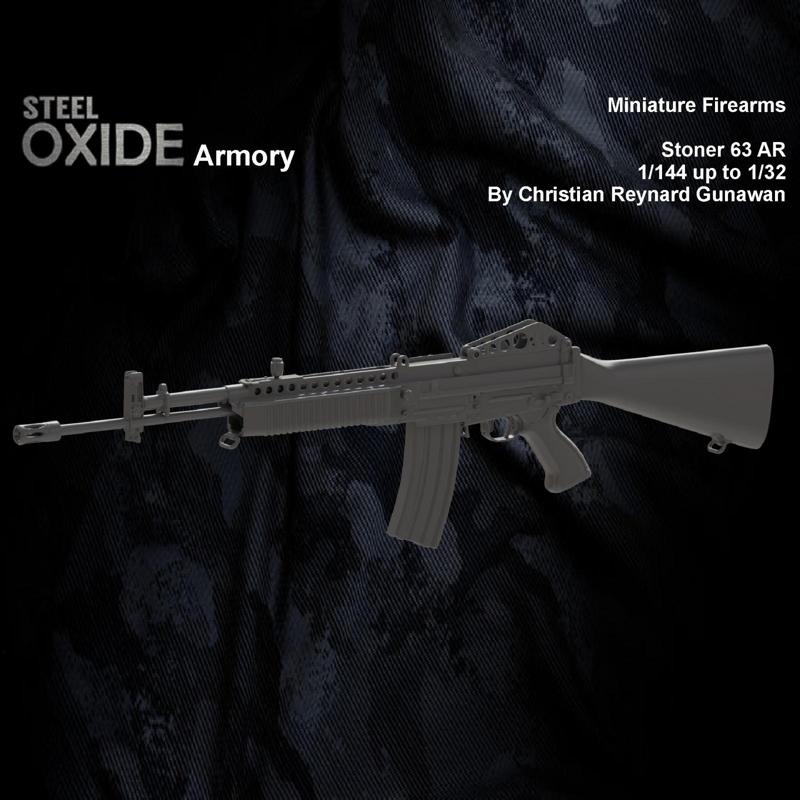 Miniature firearms Stoner 63 AR