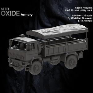 Czech Republic LIAZ 251 4x4 utility truck