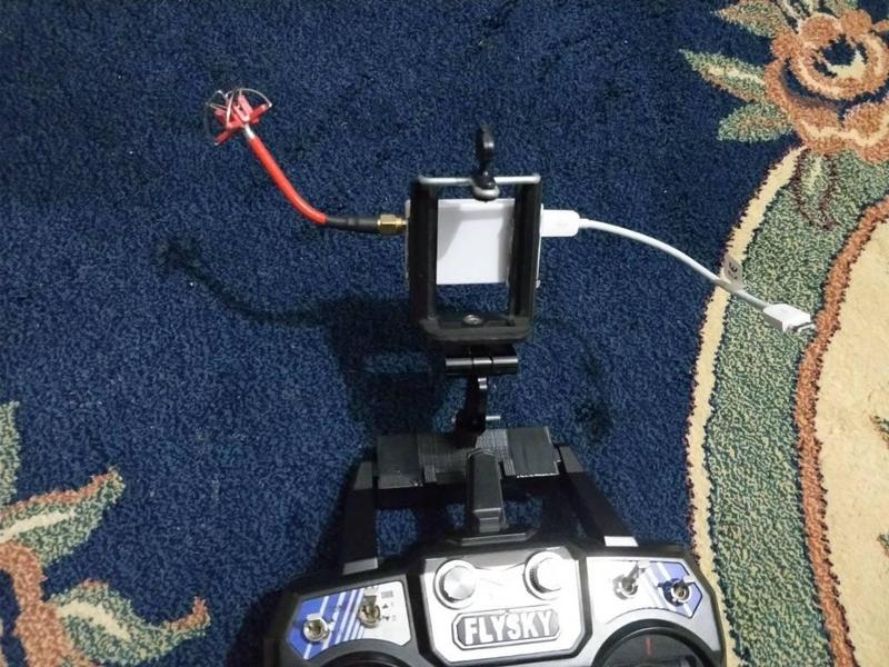 Flysky FS-i6 phone holder