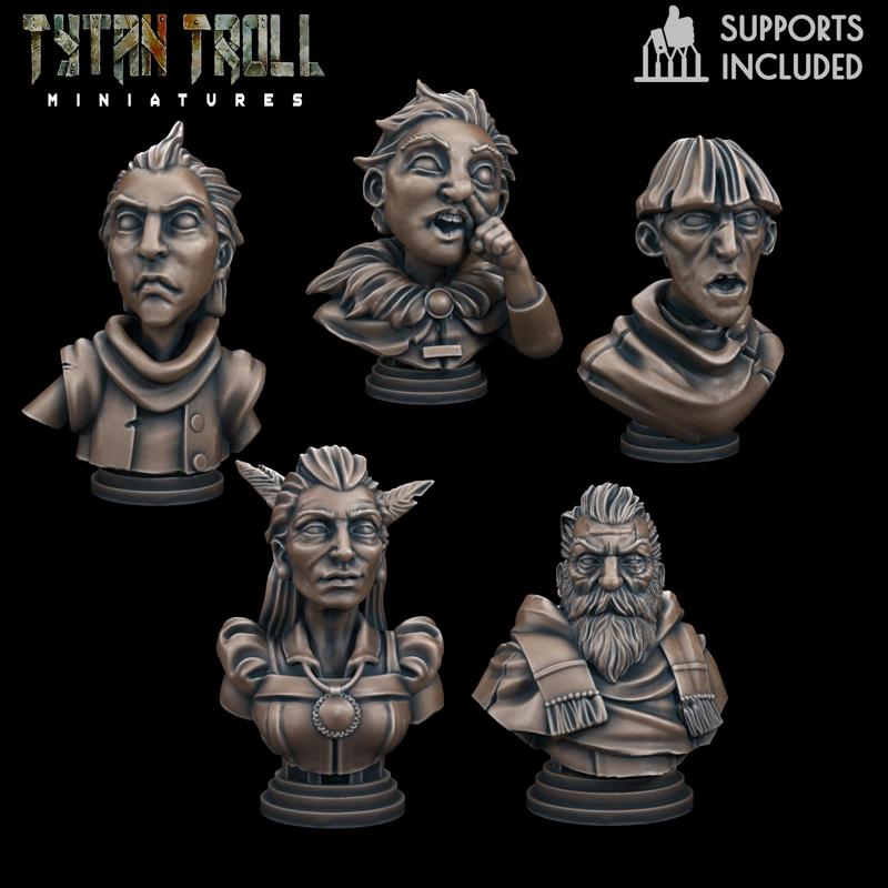 Curse of Strahd Bust Pack 09 [Pre-Supported]