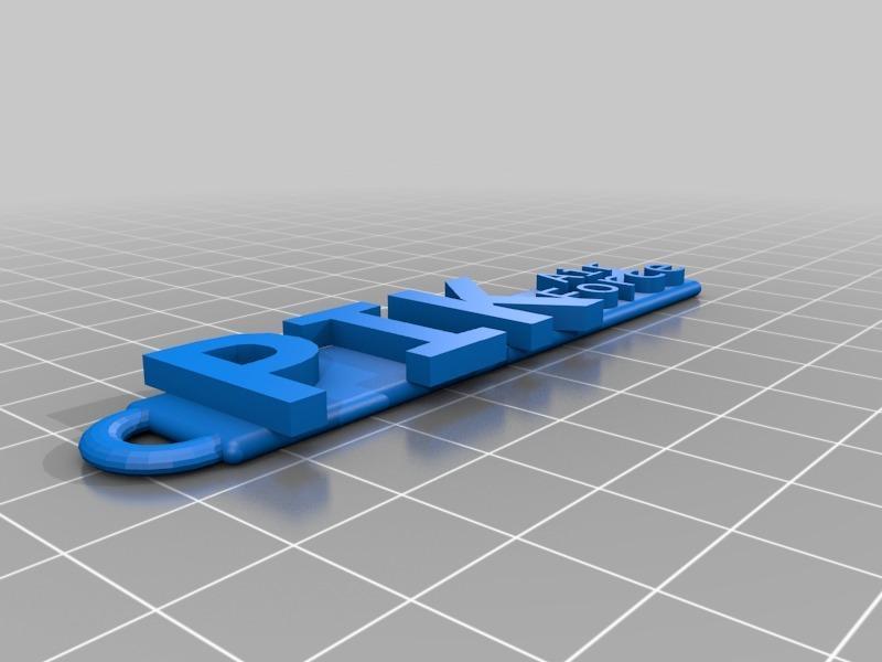 PIK Air Force keychain