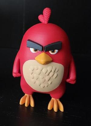 Inspired by Angry Birds character Red