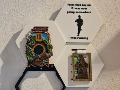 Magnetic Wall Medal Display