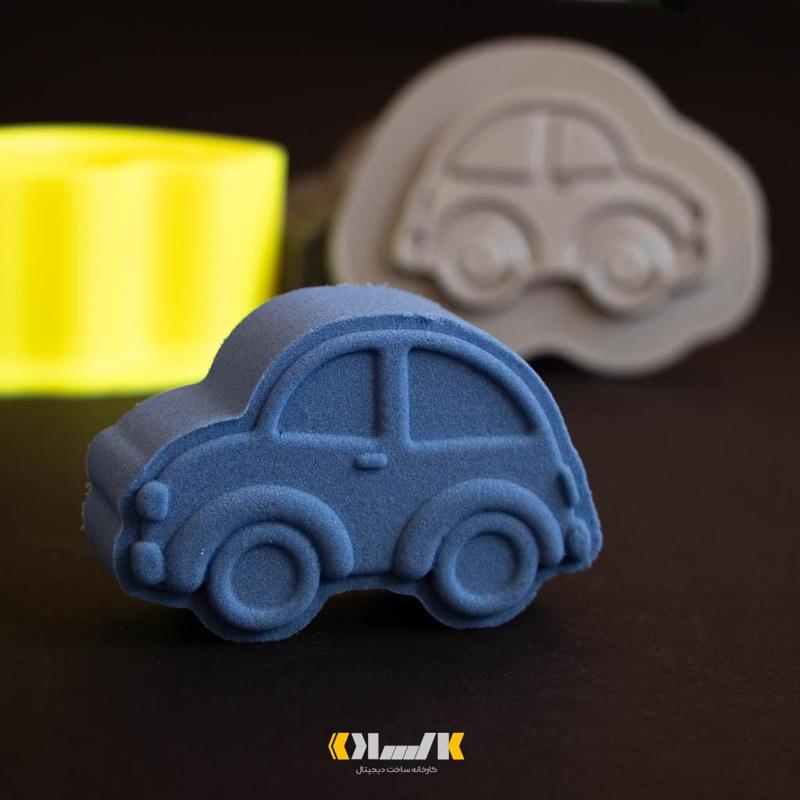 Volkswagen Beetle Bath bomb mold stl file for 3D printing