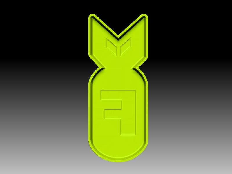 F BOMB 2 BATH BOMB MOLD