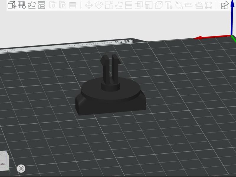 Passat B6 estate warning triangle clip