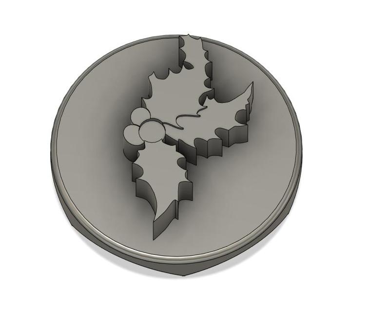 mistletoe Soap Stamp