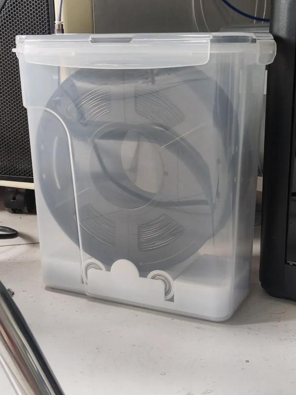 4L Rice Bucket Moisture-Proof Box, Large Capacity Dryer Box, Compatible with almost all spool holders