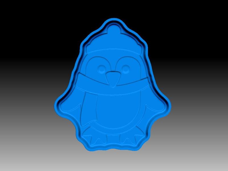 CUTE PENGUIN BATH BOMB MOLD