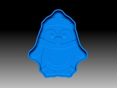 CUTE PENGUIN BATH BOMB MOLD