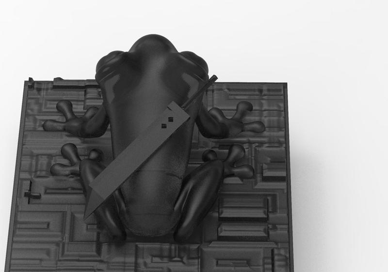 Cloud FFVII Toad  Status