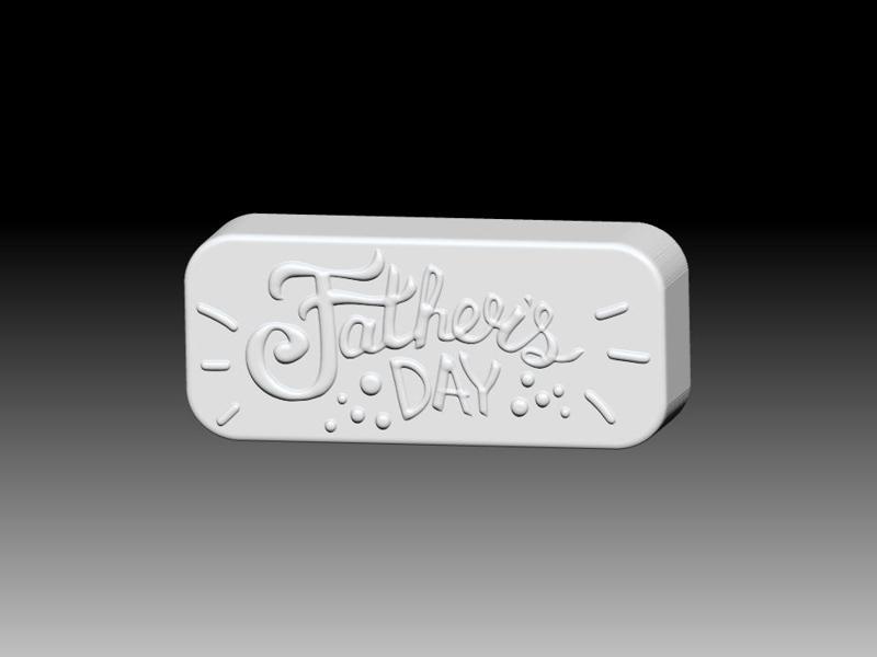 HAPPY FATHER´S DAY SOLID SHAMPOO AND MOLD FOR SOAP PUMP