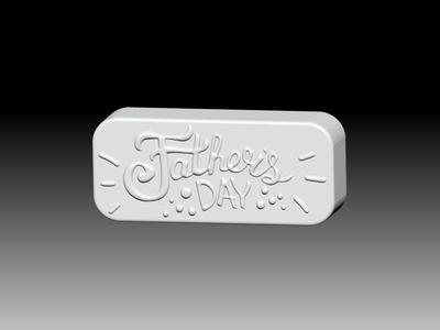 HAPPY FATHER´S DAY SOLID SHAMPOO AND MOLD FOR SOAP PUMP