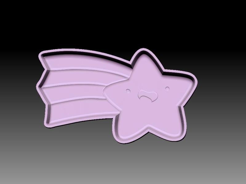 SHOOTING STAR BATH BOMB MOLD