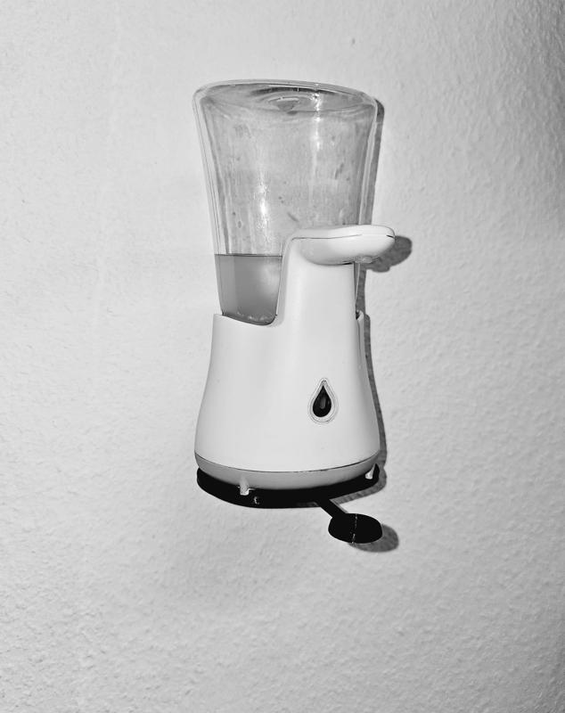 Sagrotan No Touch holder soap dispenser