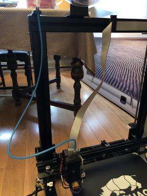 Wanhao D9 Filament Guide Tube Holder