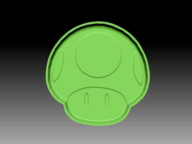 MARIO BROS MUSHROOM BATH BOMB MOLD