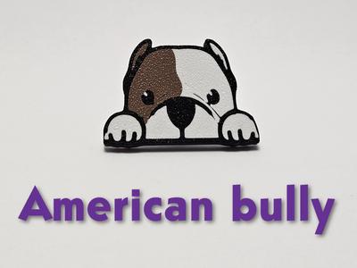 American bully Crocs charm