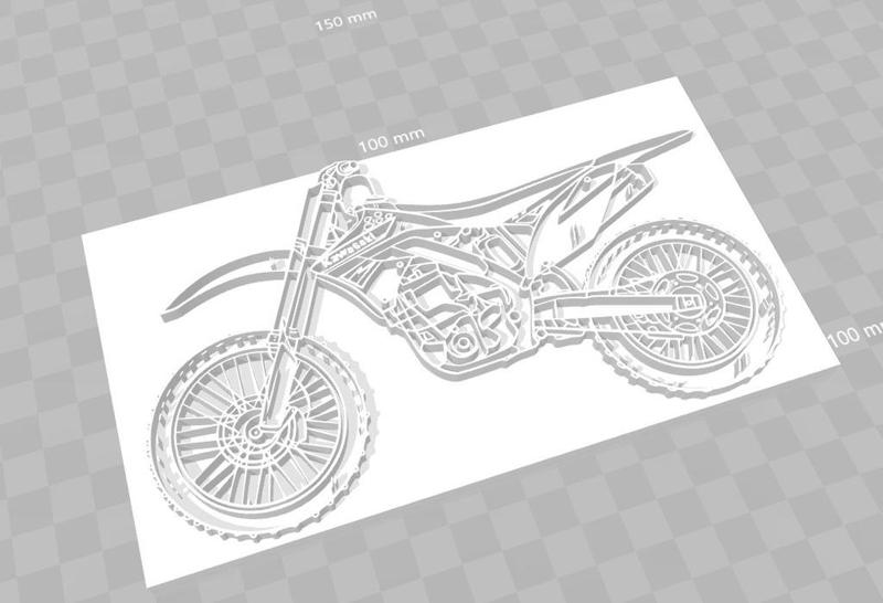 Motorcycle 3d Picture Kawasaki