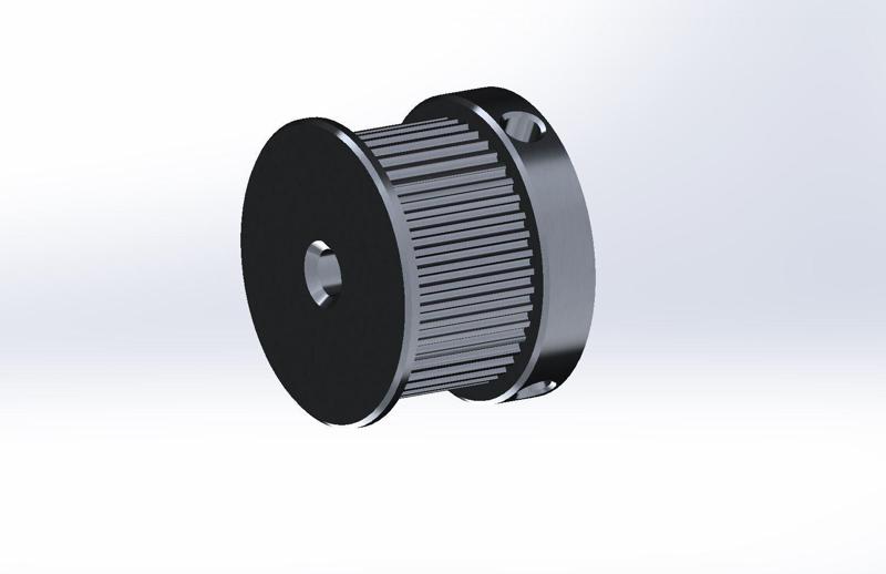 PARAMETRIC GT2 PULLEY 44T 5mm - STL