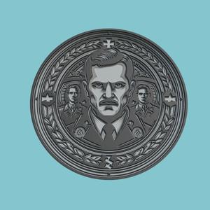 Inglourious Basterds Movie Medallion  Inglourious Basterds 3d  Model Stl Obj