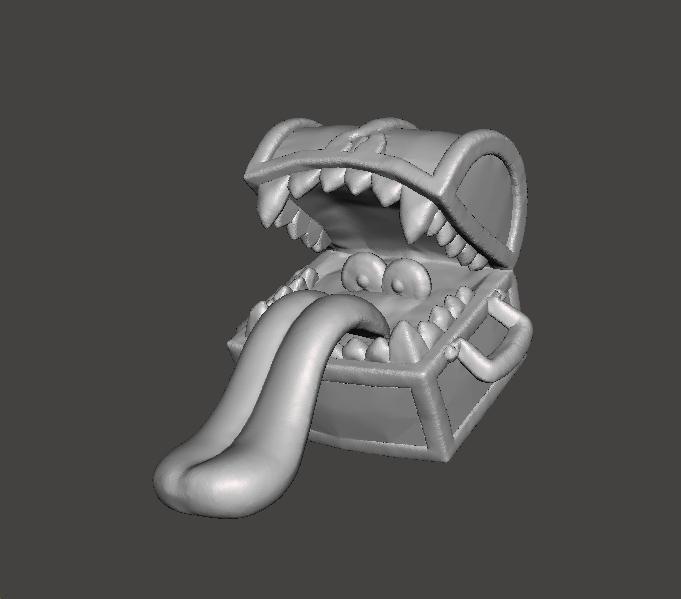 DRAGON QUEST MIMIC MINOR MINIATURE MODEL FOR FANTASY GAMES DND RPG