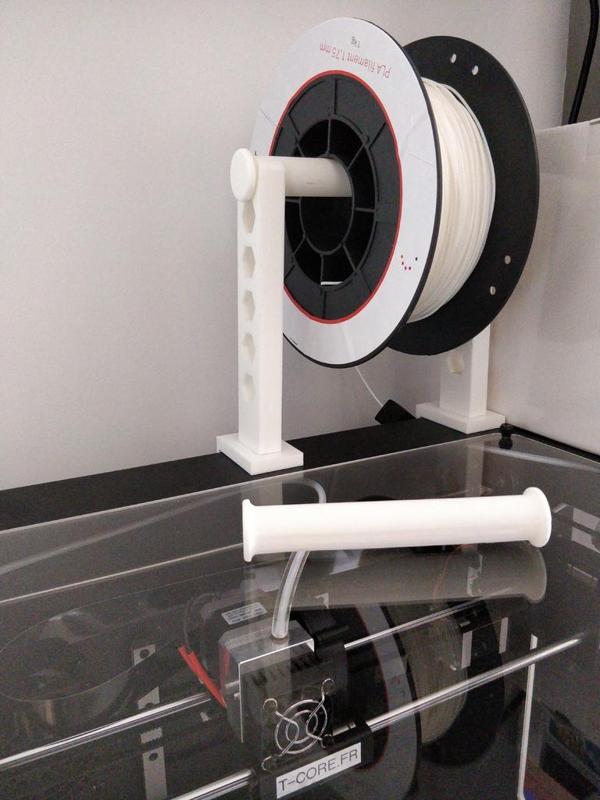 Magnetic spool holder for BQ Witbox 2 v2