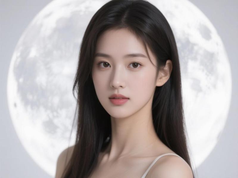 White Moonlight Goddess