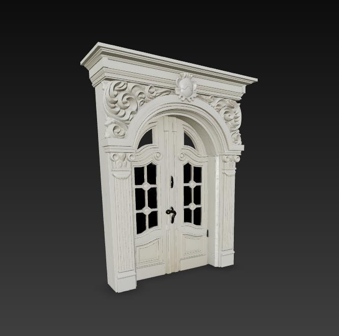 MODEL BUILDING ACCESSORIES CONSTRUCTION MAIN ENTRANCE DOOR