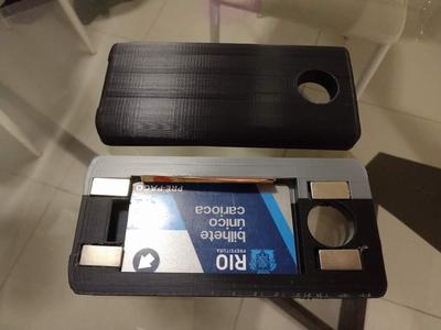 Moto Wallet Snap (money + card holder) - SolidWorks files included