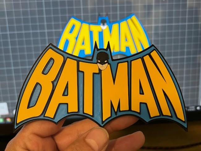 Batman 1970-1972 Comic Book Logo - Magnet
