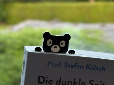 Teddy bear bookmark
