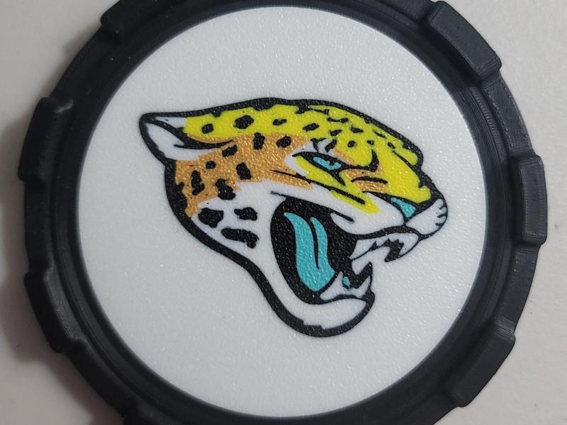 COASTER MASTER INSERT - JACKSONVILLE JAGUARS