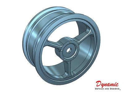 3 Spoke SGL Action 26mm Wheels +0 offset