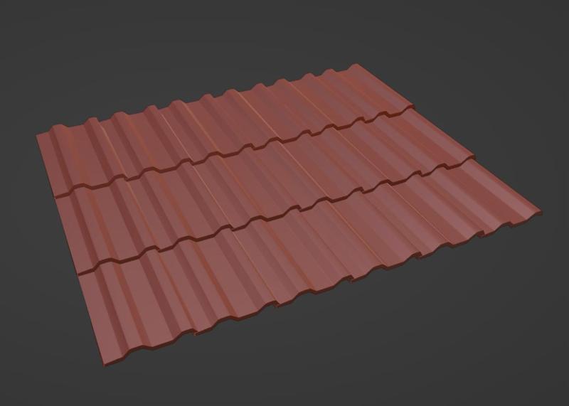 Roof tile TYPE 4