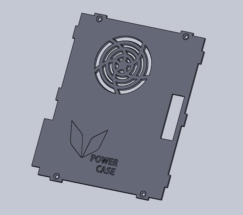 Power Case 3D  mATX or Micro ATX