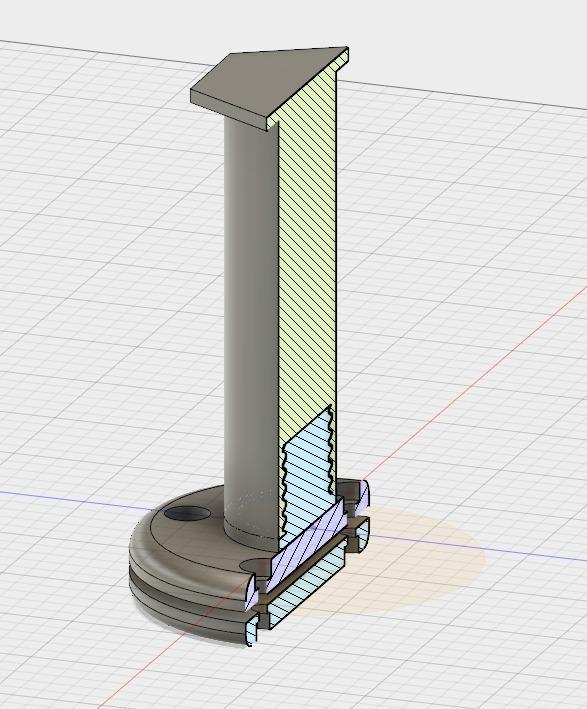 Filament Spool Screw Mount